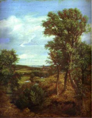 Dedham Vale, John Constable, 1802